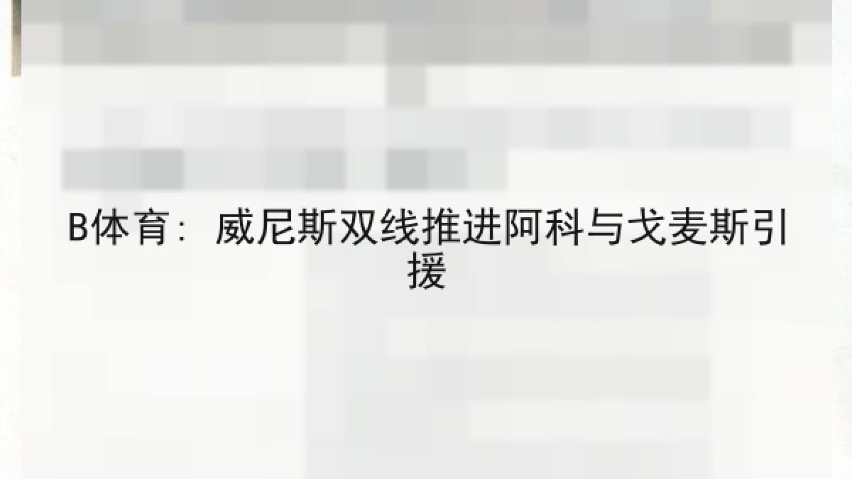 B体育: 威尼斯双线推进阿科与戈麦斯引援